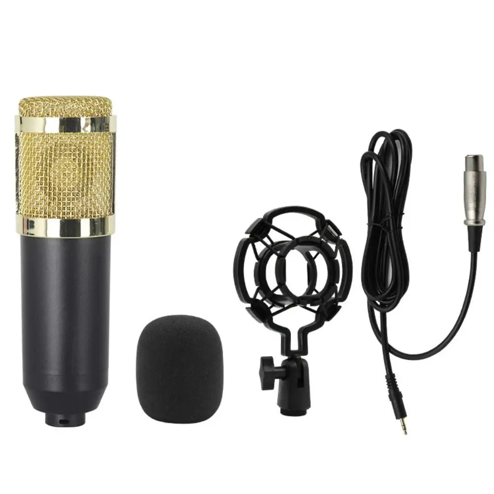 BM800 Condenser Microphone Kit Streaming Mobile Phone Audio Mixer Computer Sound Card V8 Audio Mixer Streaming Audio Smartphone