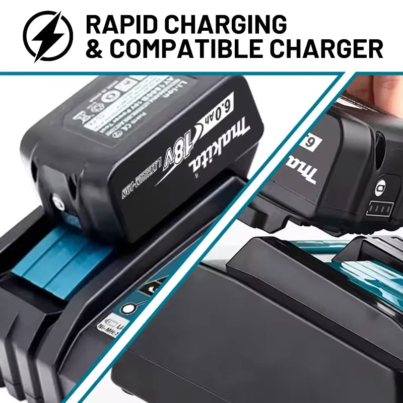 💎Original Makita 6Ah for Makita 18V Battery BL1830B BL1850B BL1850 BL1840 BL1860 BL1815 Replacement Lithium Battery💎