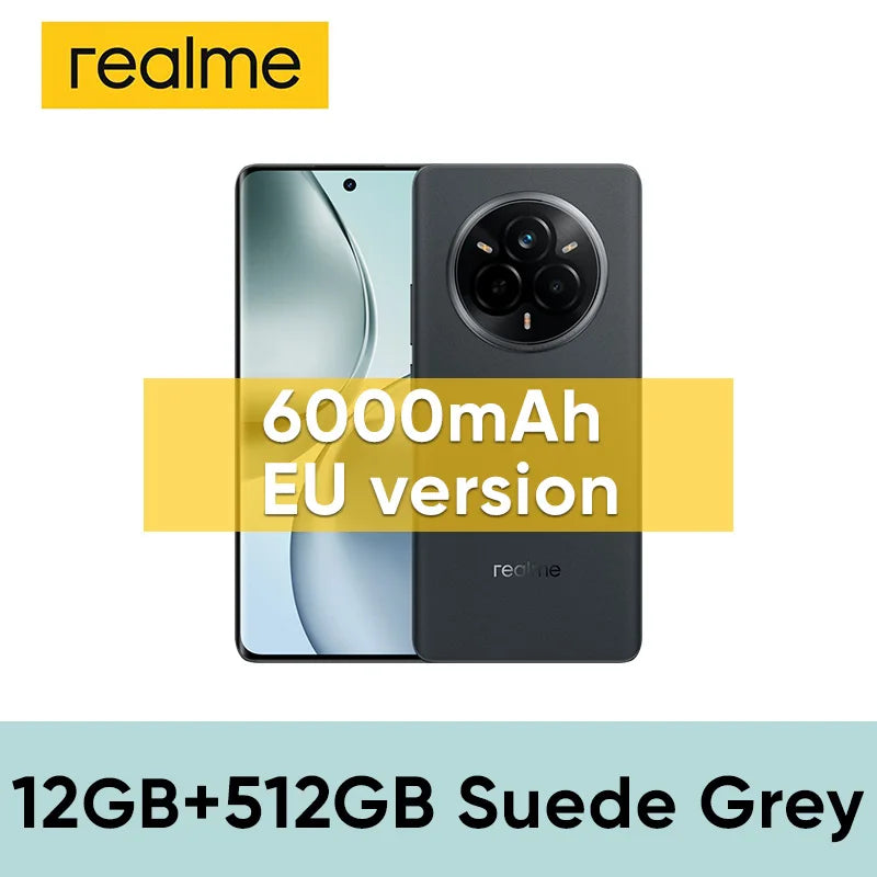 Realme 14 Pro Plus 5g Smartphone Global Version Android Nfc Original Snapdragon 7S Gen 3 6.83'' 120Hz Oled Display 50Mp Camera