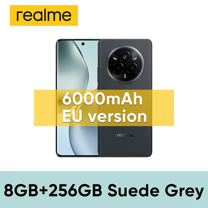 Realme 14 Pro Plus 5g Smartphone Global Version Android Nfc Original Snapdragon 7S Gen 3 6.83'' 120Hz Oled Display 50Mp Camera