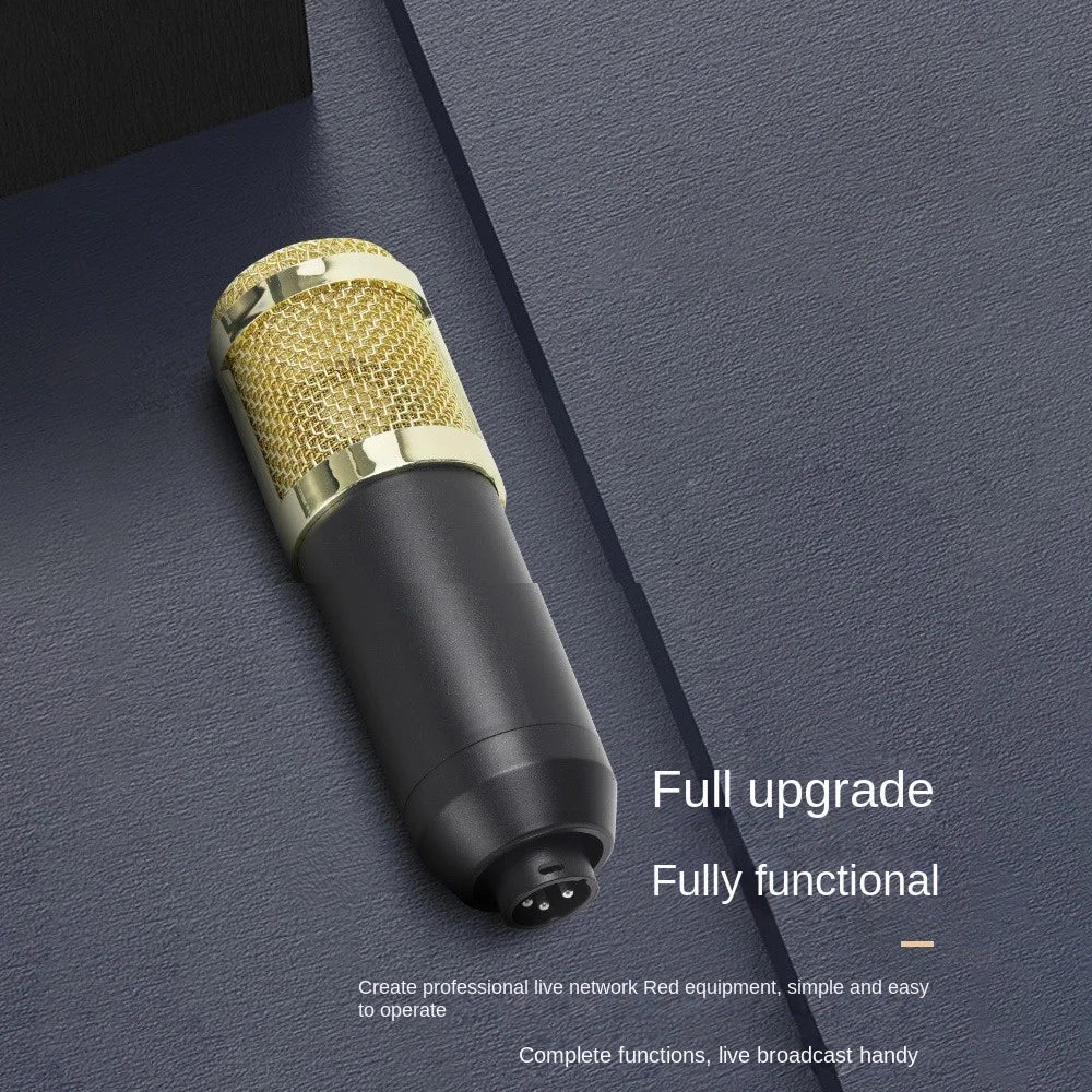 BM800 Condenser Microphone Kit Streaming Mobile Phone Audio Mixer Computer Sound Card V8 Audio Mixer Streaming Audio Smartphone