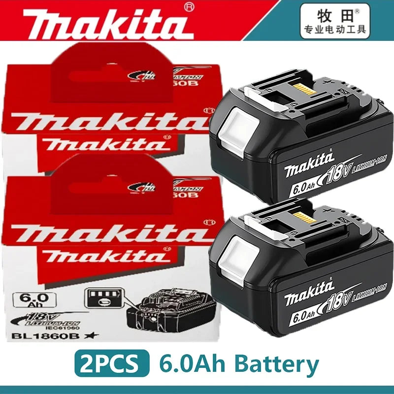 💎Original Makita 6Ah for Makita 18V Battery BL1830B BL1850B BL1850 BL1840 BL1860 BL1815 Replacement Lithium Battery💎