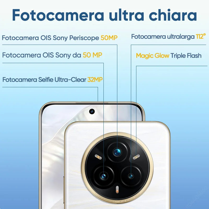 Realme 14 Pro Plus 5g Smartphone Global Version Android Nfc Original Snapdragon 7S Gen 3 6.83'' 120Hz Oled Display 50Mp Camera