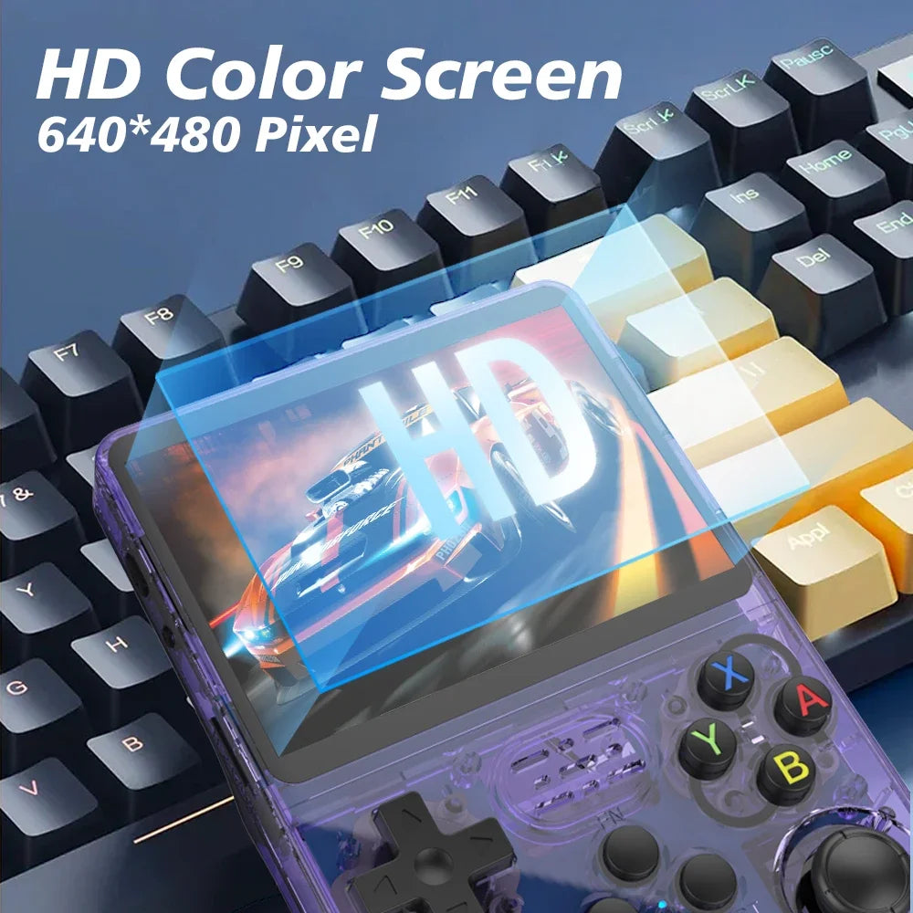 R36S/ R36H  Handheld Video Game Console Linux System 3.5 Inch IPS Screen Portable Retro Pocket Video Player Gifts For Christmas