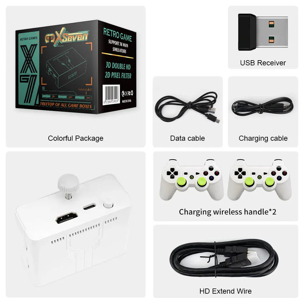 Coopreme Y7 Super TV Game Box HD Output Joystick Dual Controller Fighting Home Game Console PSP 10000+ Gaming