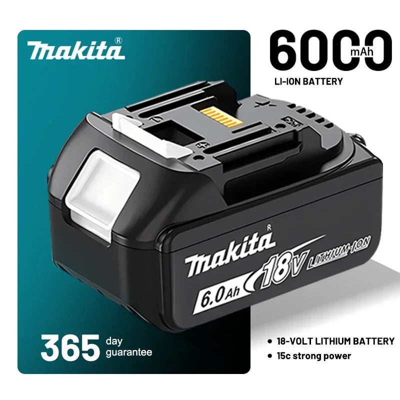 💎Original Makita 6Ah for Makita 18V Battery BL1830B BL1850B BL1850 BL1840 BL1860 BL1815 Replacement Lithium Battery💎